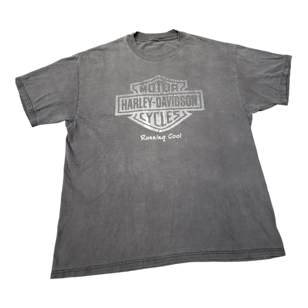 1998 HARLEY-DAVIDSON "RUNNING COOL" T-SHIRT - OKLAHOMA VINTAGE